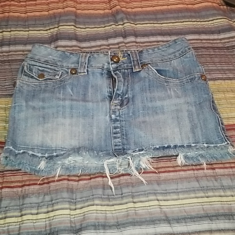 Denim skirt